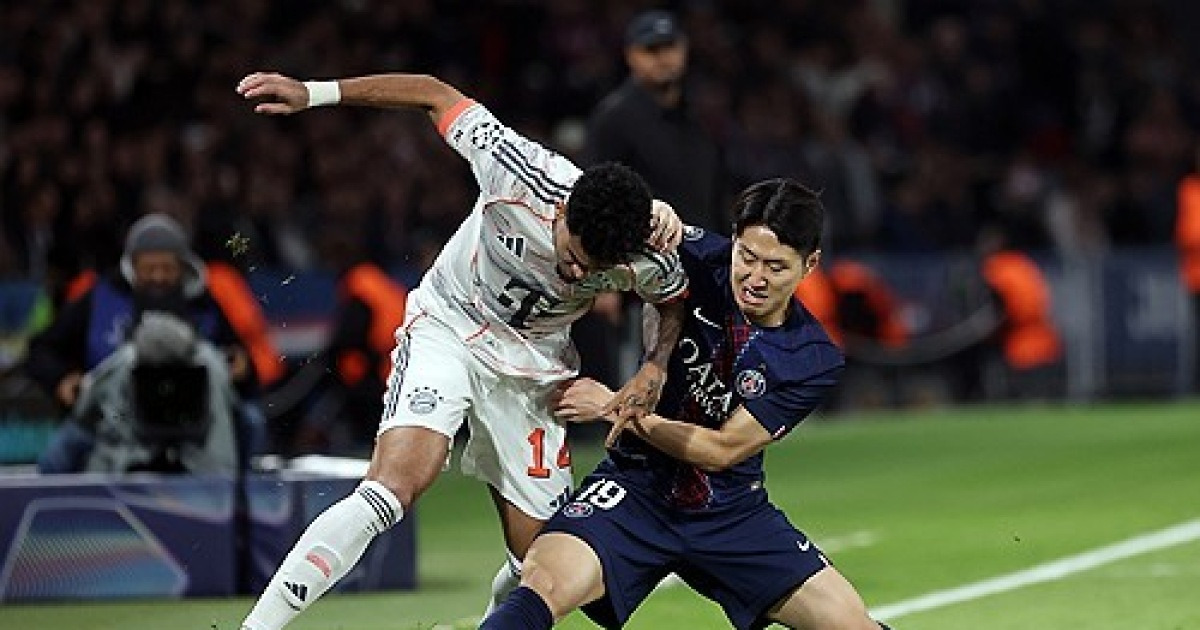 '이강인 도움-김민재도 교체투입' PSG, 뮌헨에 1-2 충격패
