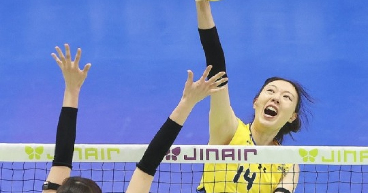 '14득점 공격성공률 68%' 현대걸설 양효진, 대기록을 미루고 팀을 택했다...진정한 베테랑의 가치