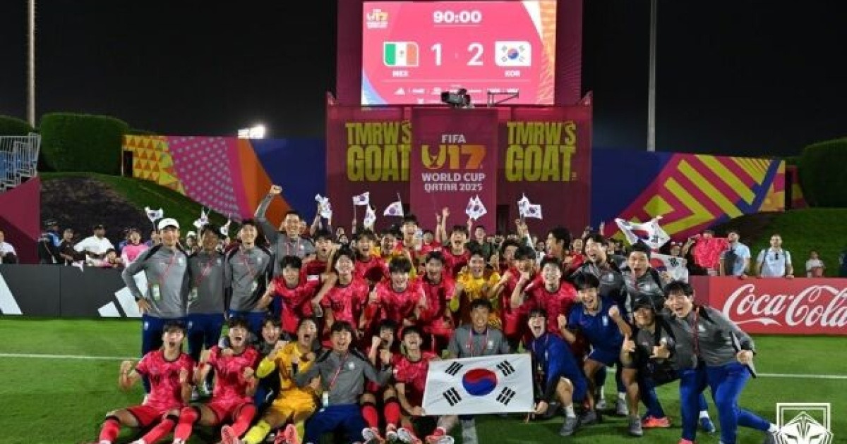백기태호 쾌조의 출발! '구현빈 선제골+남이안 결승골' 멕시코에 2-1 승리...U-17 월드컵 첫 승