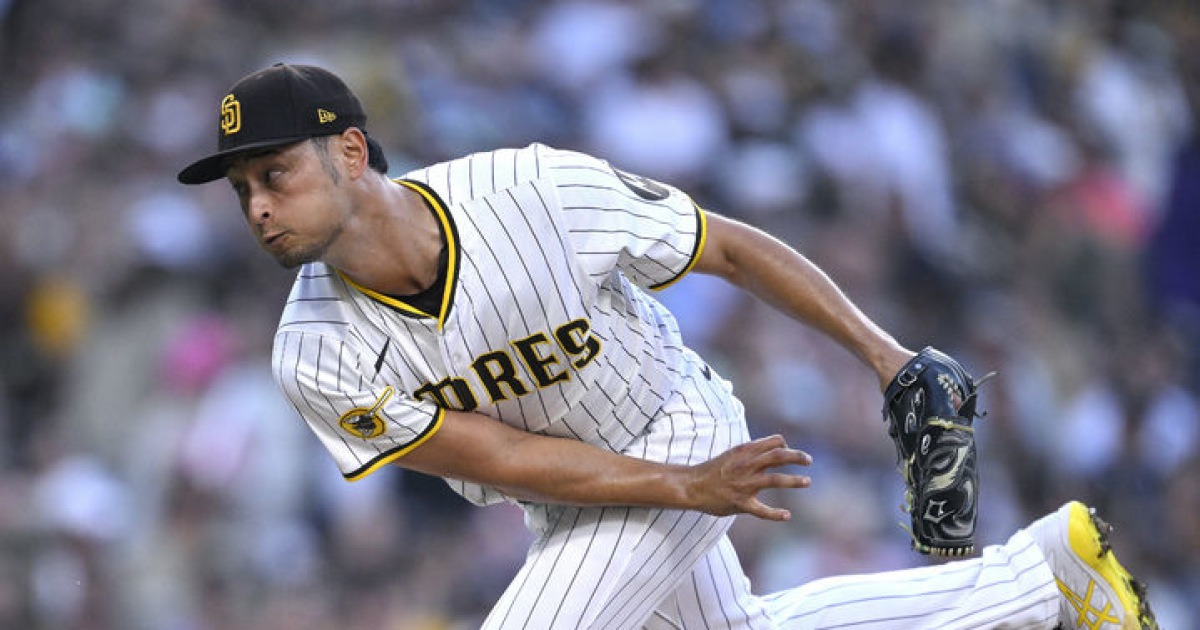 샌디에이고 일본인 투수 다르빗슈, 팔꿈치 수술로 2026시즌 결장