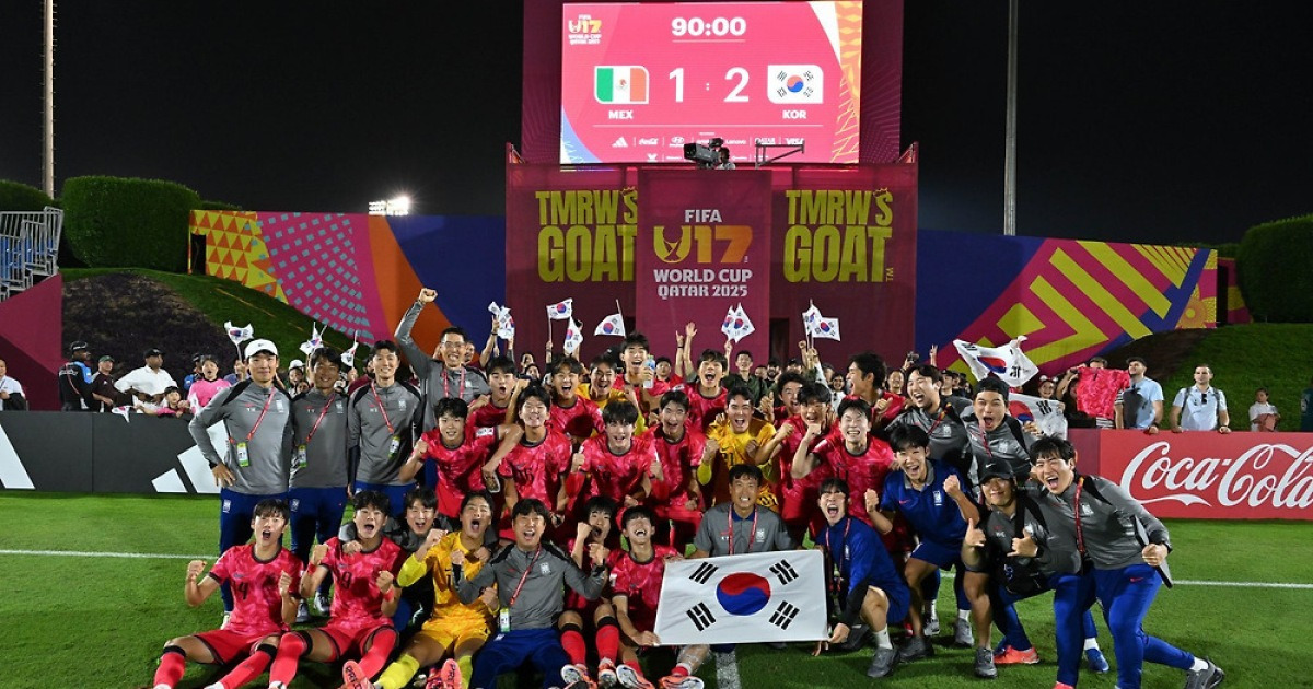 ‘죽음의 조’ 첫 경기를 승리로 장식한 U-17 대표팀, 멕시코에 2-1 승리!