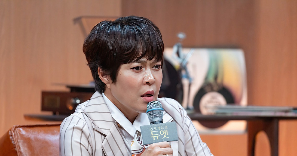 웃음 대신 눈물을…조혜련 “사람이 착해지는 방송” (언포게터블 듀엣)