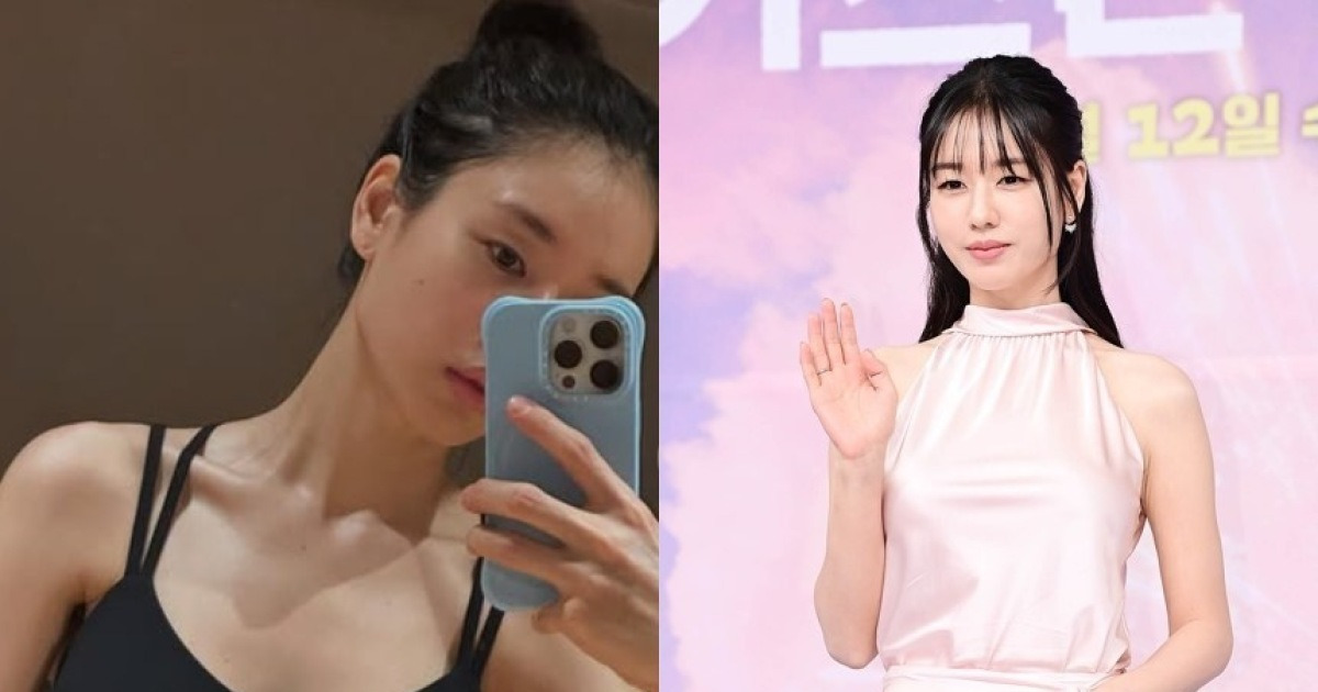 안은진, 러닝+요가 효과 제대로…'뼈말라' 미모에