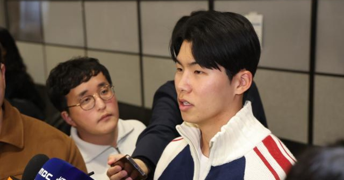 WS 우승 후 돌아온 김혜성 "꿈꿨던 무대, 웃음만 많이 나왔다"