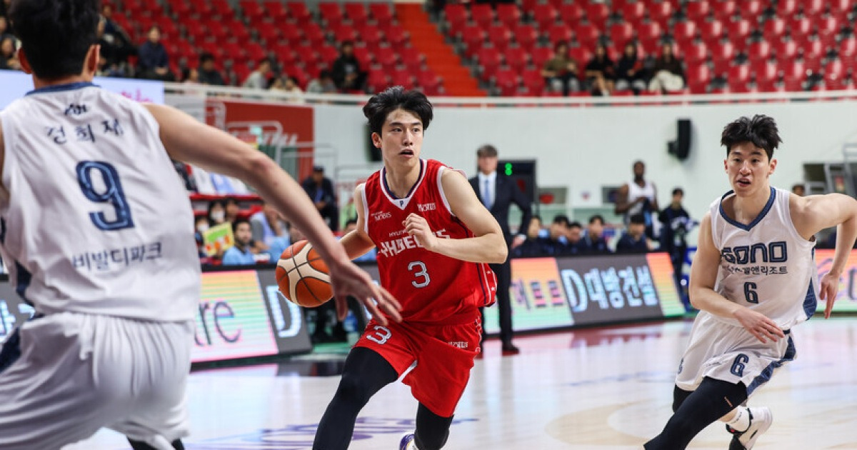 ‘박무빈 주고 서명진 넣고’ 현대모비스, 소노 꺾고 2번째 2연승