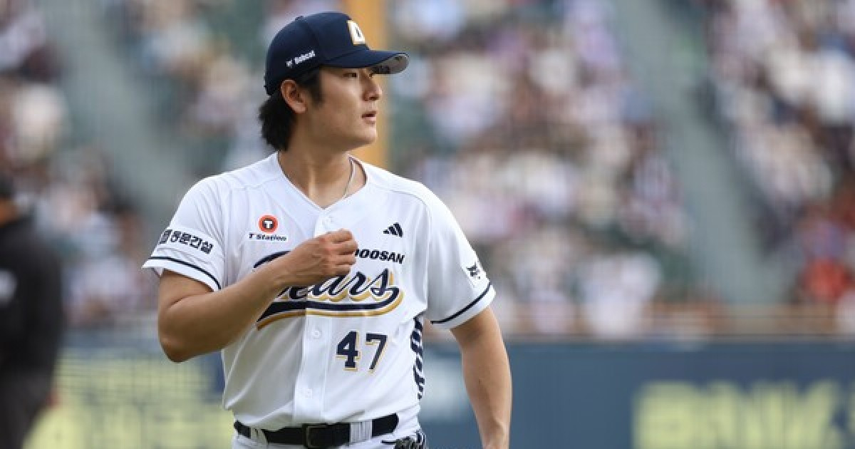 '158.7km' 찍고 대표팀 합류, 그리고 평가전 1선발 낙점…체코 상대 1차전서 '두산 에이스' 출격, "짧은 이닝 던지며 실전 감각 회복"