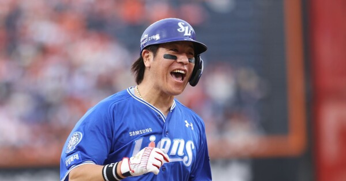 '노장 정리' 삼성, '노장 포수' 강민호 잡을 의지 있나?…말 흐린 구단 "협상 잘 해야죠" [더게이트 이슈]