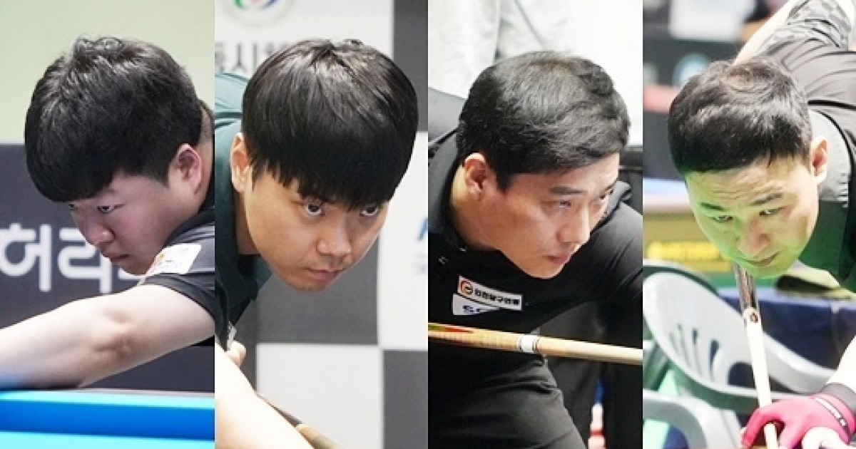 “韓 6명 32강 본선행” 조명우-김행직 B조서 격돌…최완영 차명종은 가시밭길 예고[광주3쿠션월드컵]