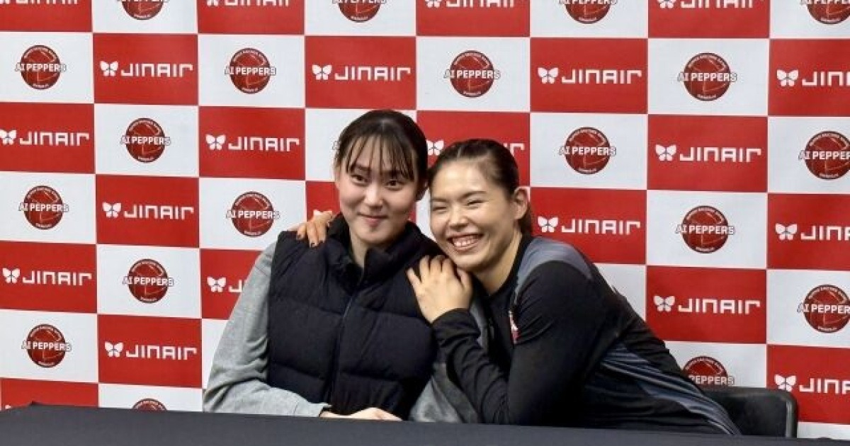 “목표는 블로킹 20개” 11살 동생 임주은 보고 놀란 시마무라, “블로킹 50개로 잡아라” [MD광주]