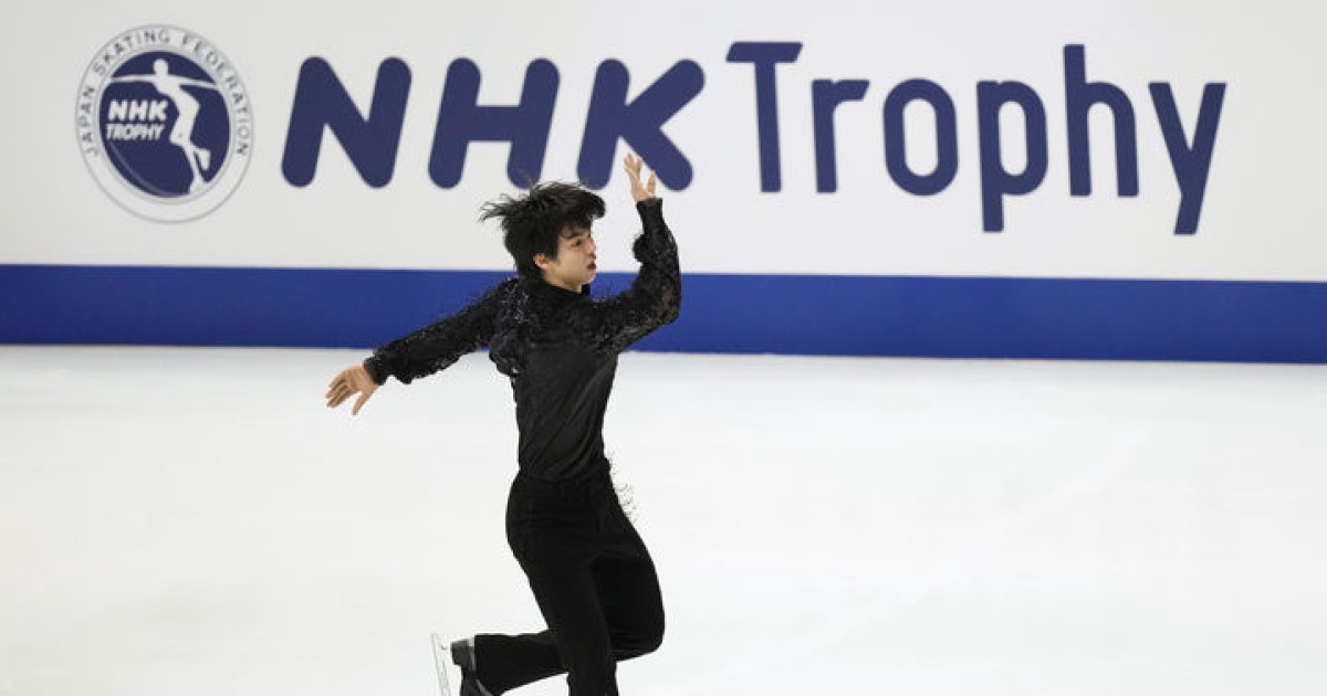 차준환, 그랑프리 4차 대회 쇼트 3위…유영도 3위서 메달 도전(종합)