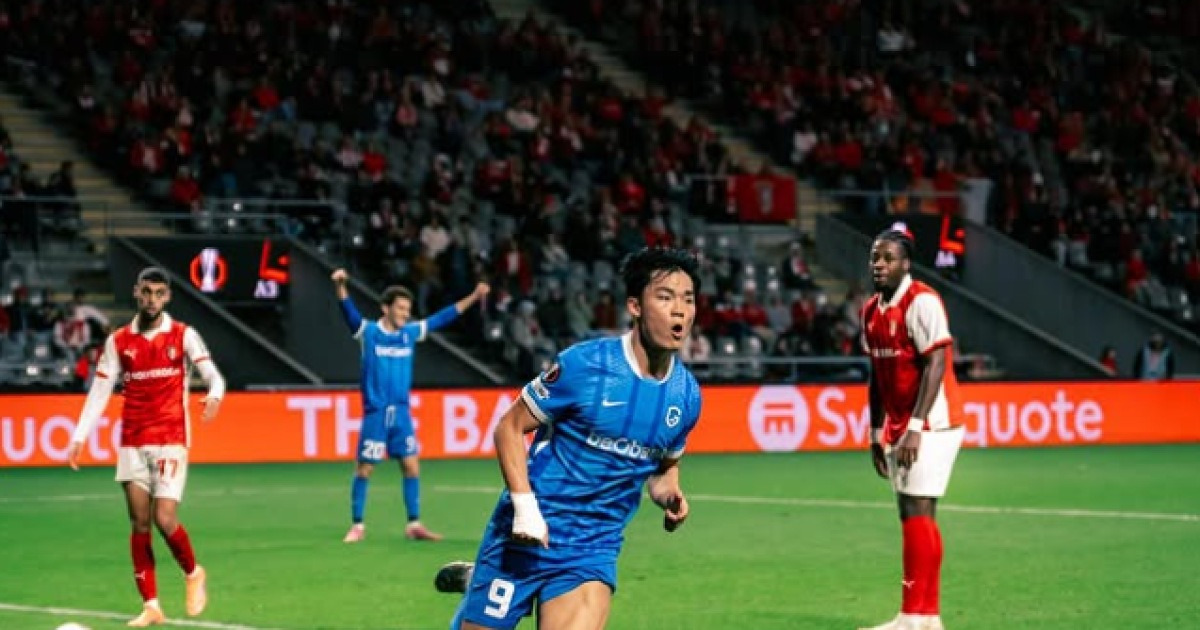 '소집 코앞' 오현규, 대표팀 주전 자리 굳히기...브라가전 또 '골맛'