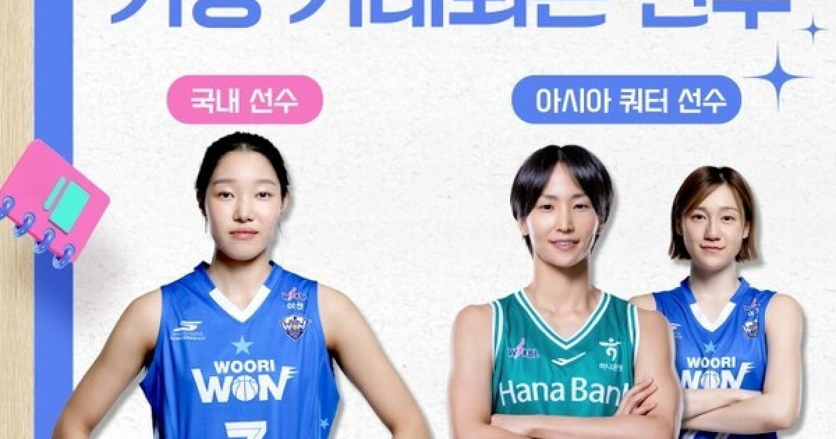 이민지·이이지마, 여자농구 새 시즌 가장 기대되는 선수로 뽑혔다