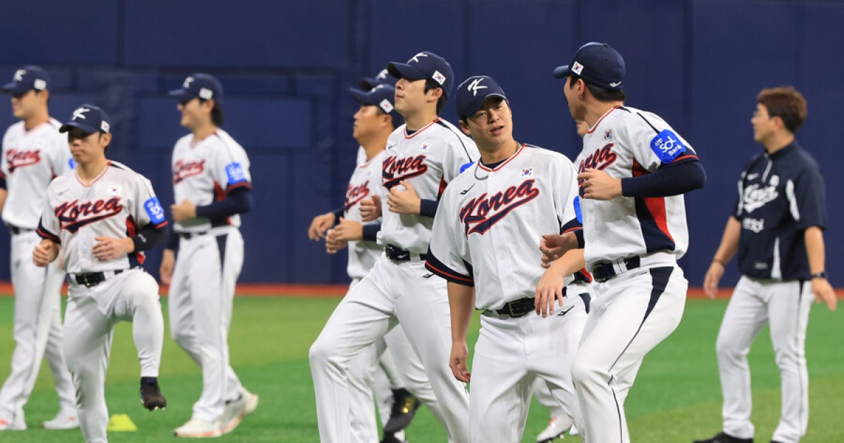 류지현호 구상 나왔다, vs 체코 1차전 곽빈+김건우와 최재훈 호흡…그럼 '5대1 경쟁' 3루수는?