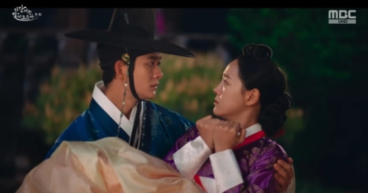 강태오, ♥박세정과 운명적 만남..죽은 세자빈과 똑닮은 외모에 화들짝[이강달][★밤TView]