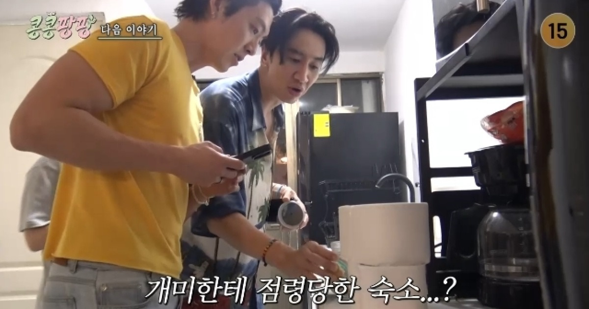 “거지 됐다” 김우빈, 스트레스에 사비 플렉스→개미 점령한 숙소에 경악(콩콩팡팡)[어제TV]