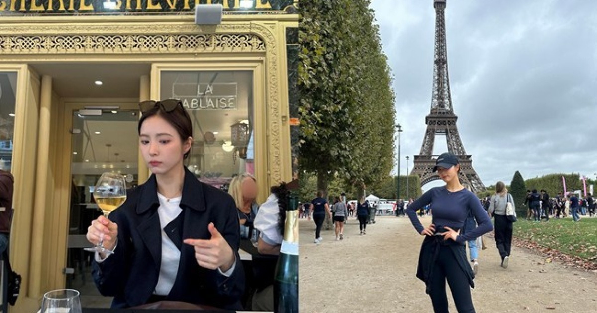 신세경, 에펠탑 앞에서 러닝 인증이라니‥영화 같은 파리 40일 살기