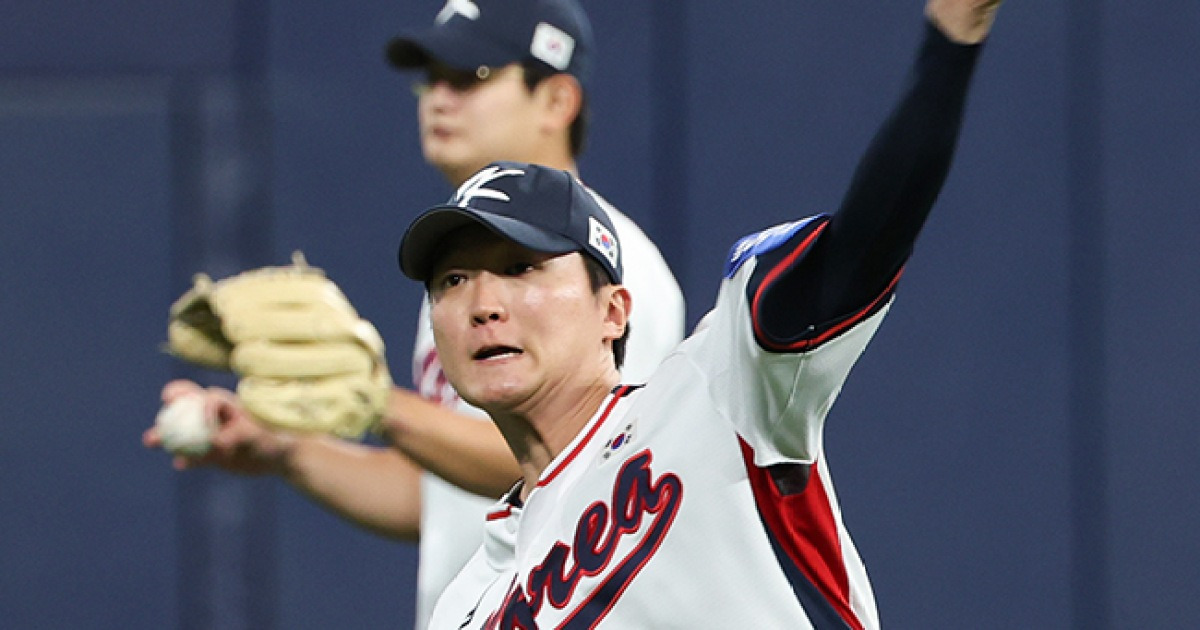 '3피안타 17K 무실점'…체코전 최고의 수확은 탄탄한 마운드