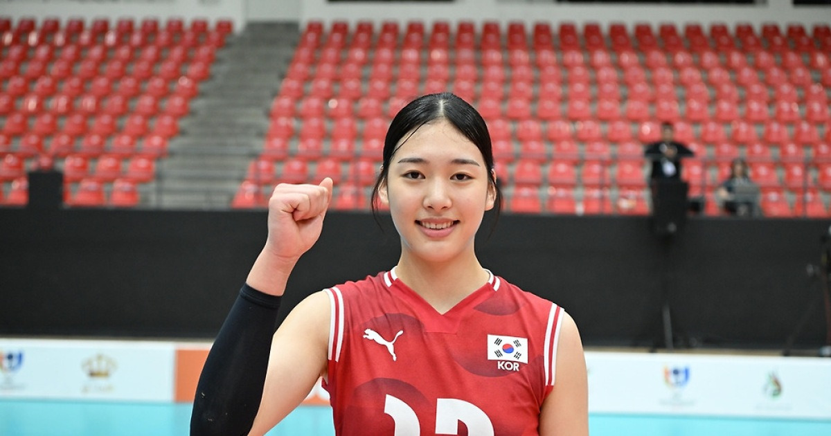 '김연경 잇는' 여자배구 차세대 에이스 손서연, 득점왕 예약
