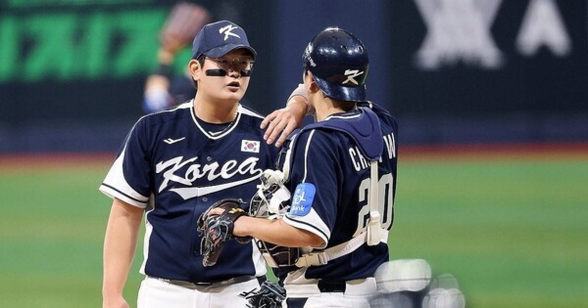 김서현 등판에 '웅성웅성'→ 1이닝도 못버티고 실점, 강판