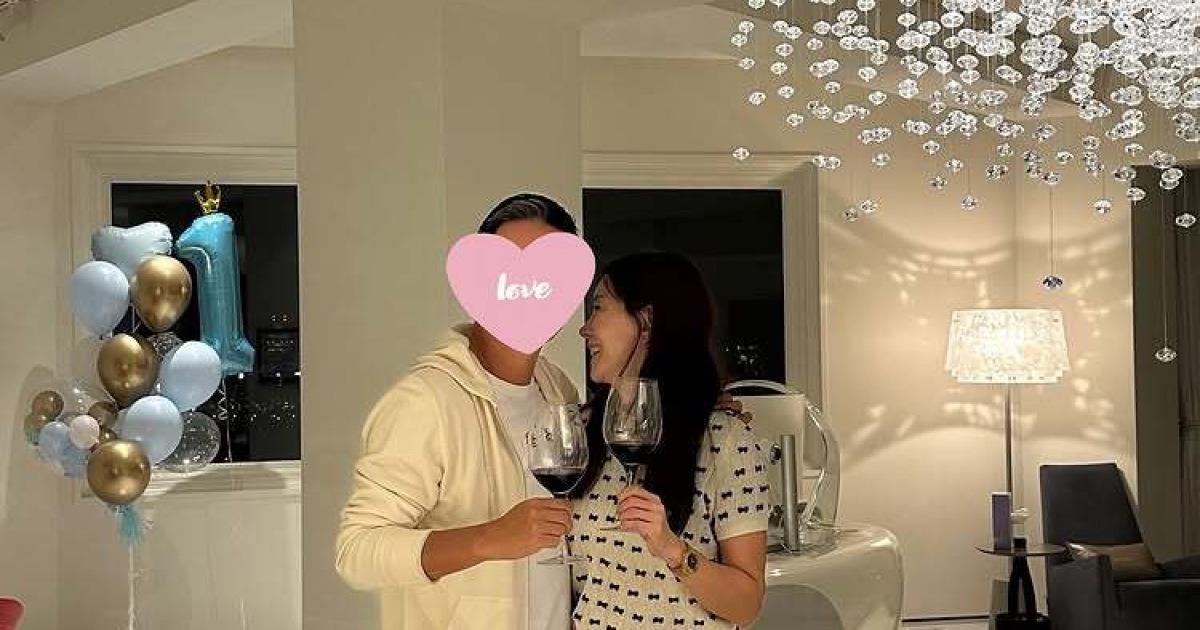 김정은, 럭셔리 대저택서 생존신고…♥금융맨 남편과 달달 생일파티