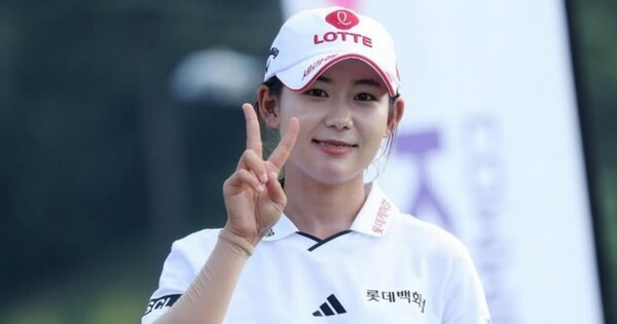 'KLPGA 시즌 최종전 우승' 황유민, 롯데 신동빈 회장 집무실에 불려 간 이유는?