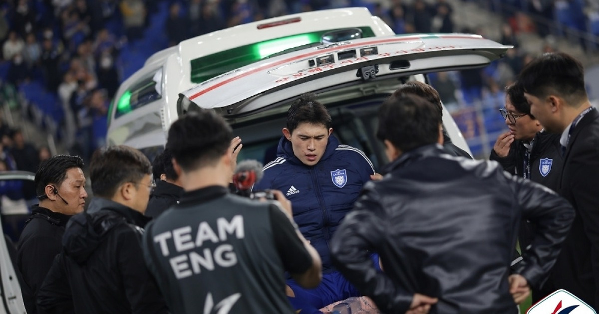 '갈비뼈 골절' 이동경, 회복에 4주 이상 걸려…대표팀 합류도 불발