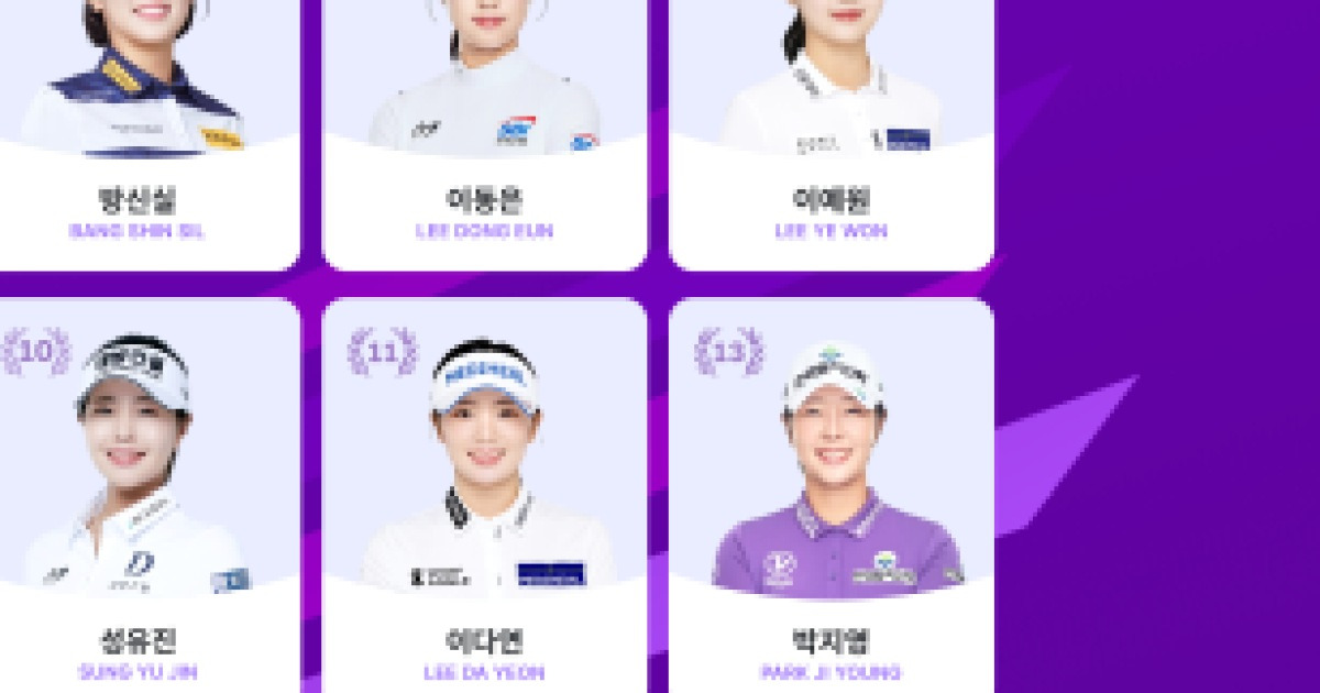 황유민도 뛴다···위믹스 챔피언십 24인 참가자 확정