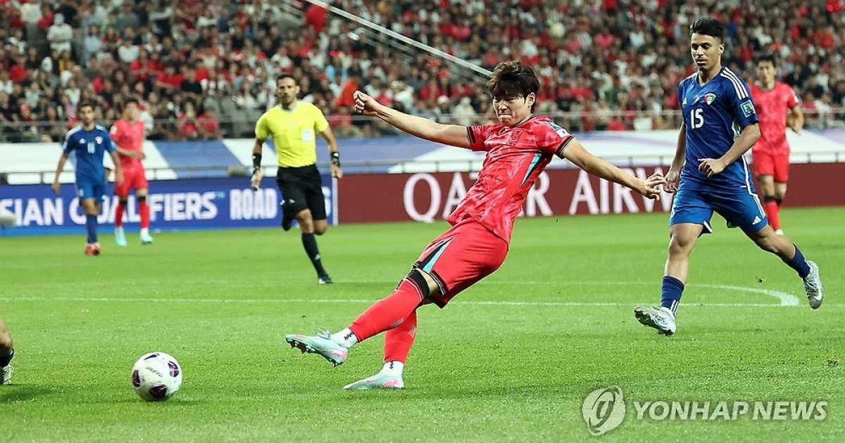 홍명보호, 이동경·백승호 대체 선수로 배준호·서민우 발탁