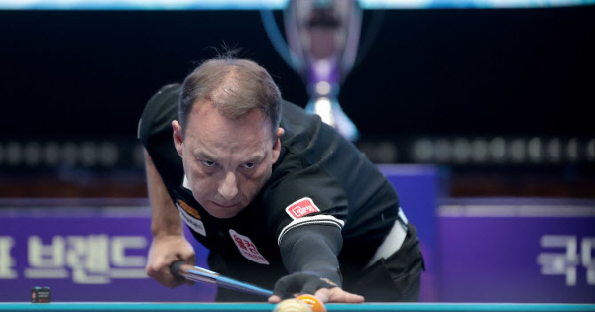 '3쿠션 전설' 산체스, 마민껌 꺾고 PBA 2승...'2전3기' 끝에 결승서 웃었다