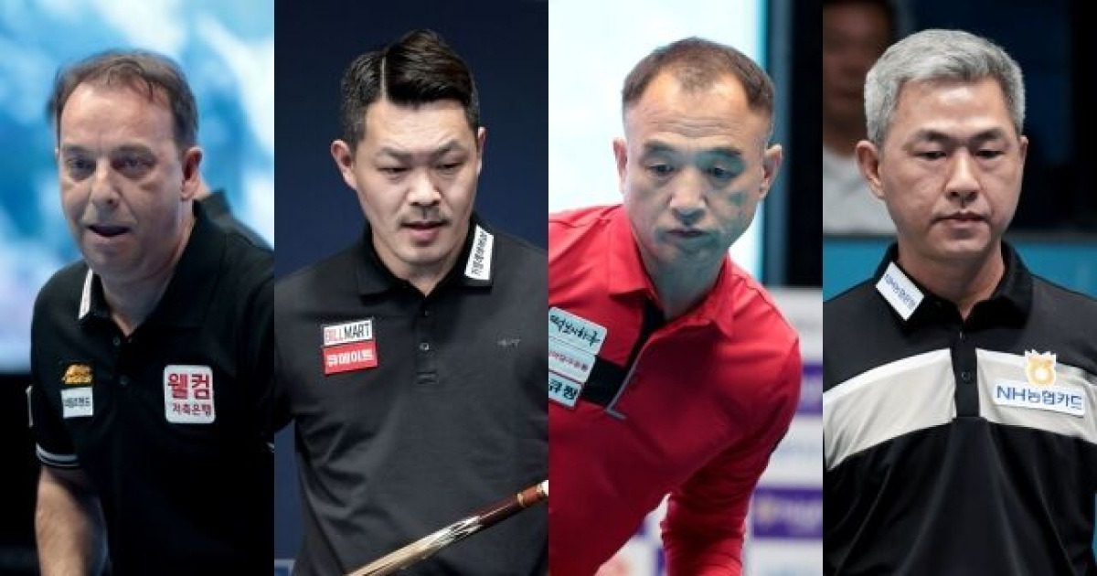 산체스-이상용, 이승진-마민껌, 프로당구 7차투어 ‘4강 압축’