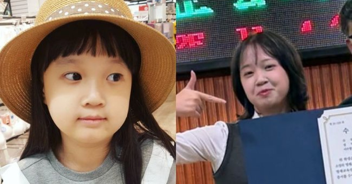 '응팔' 진주가 벌써 중학생..김설, 영재원 수료식서 근황 포착 [핫피플]