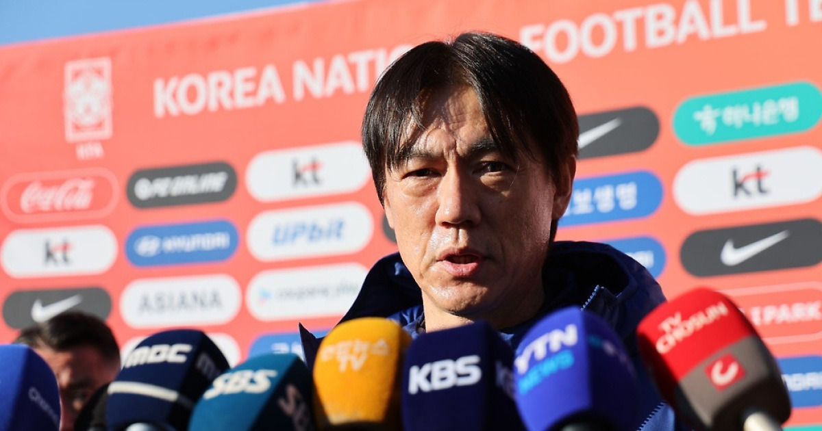 홍명보 감독의 11월 A매치 목표는 ‘조규성 살리기’…“대표팀에 빨리 녹아들길 바라” [SD 천안 인터뷰]