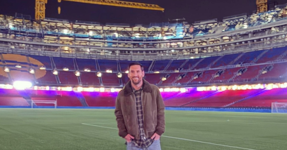 '바르사팬 오열' 메시 4년 만의 복귀 오피셜 '공식발표'…"언젠가 여기서 선수로 작별인사 하길"