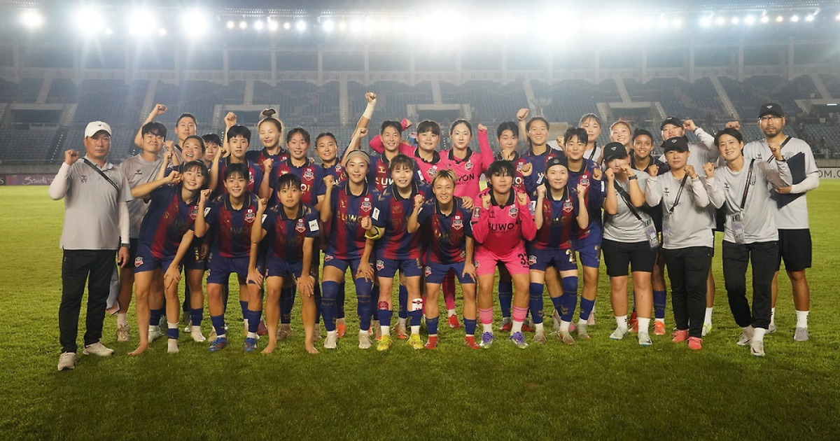 수원FC 위민, 북한 '내고향 여자축구단'과 역사적인 남북 대결
