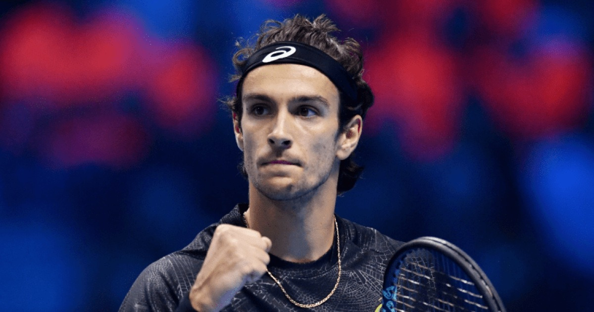 막차 탄 로렌조 무제티, ATP 파이널스 첫 승 기록…"나는 전사다. 매 경기 한계에 도전"