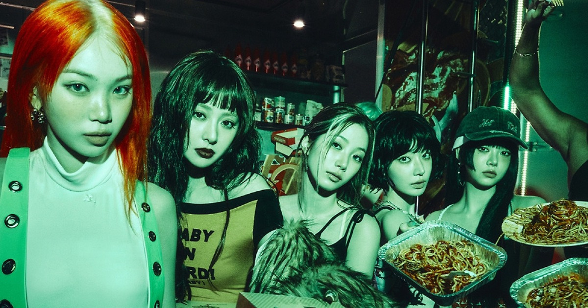 르세라핌, BTS 제이홉과 손잡은 'SPAGHETTI'로 빌보드 흥행