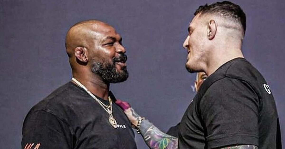 소신발언! "아스피날 놔두고 왜?"...존 존스, '겁먹었나' UFC 복귀전 '앙숙' 톰 대신 페레이라 선택→오브레임, "논리적 이해 안 돼"