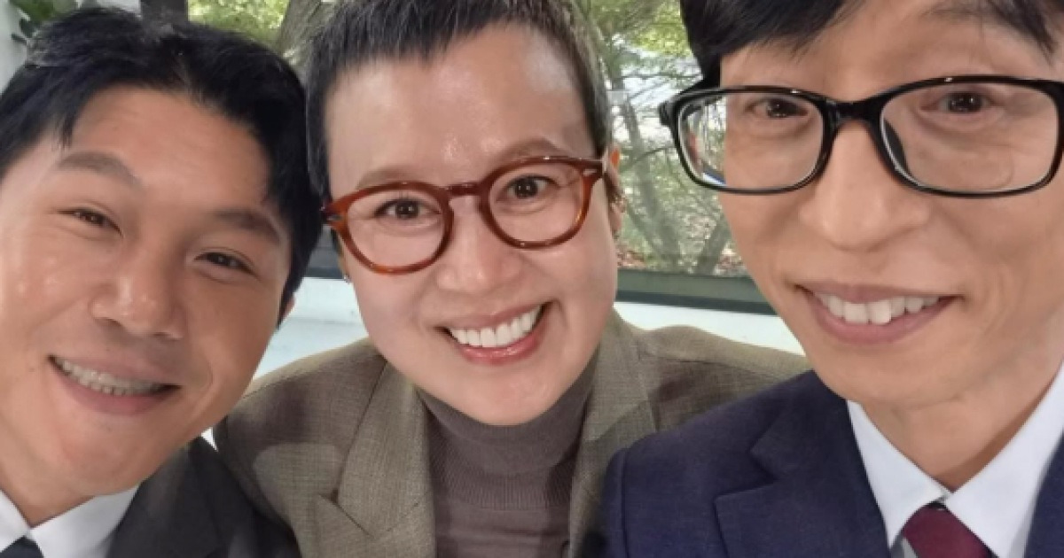 '암 투병' 박미선, '유방암 파티' 조세호 앞 활짝..