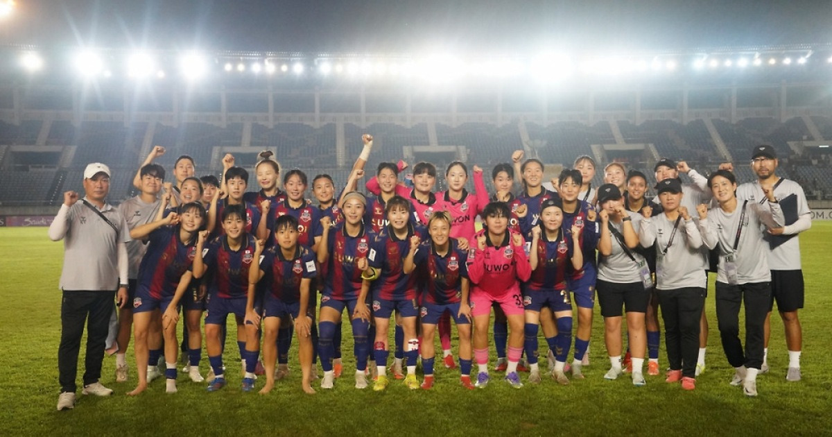 사상 첫 '남북 클럽 맞대결' 열린다... 수원FC 위민, 北 내고향과 AWCL 맞대결