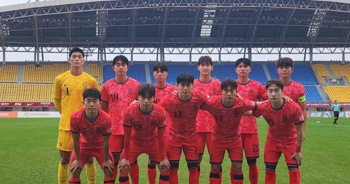 中 깜짝 놀랐다! "한국, 우즈베크 압도! 게임도 안 된다"…이민성호, 판다컵 1차전 2-0 완승→2차전서 중국과 격돌