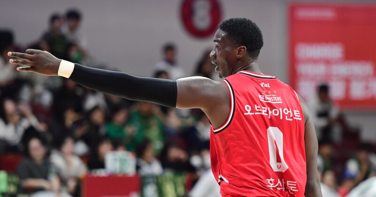 [BK 플레이어] “자신의 플레이를 해라” 유도훈 감독의 한마디, 오브라이언트를 깨웠다