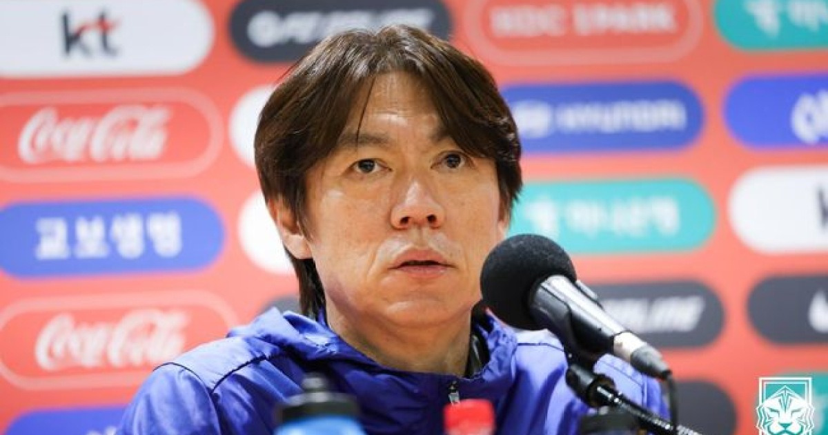 "손흥민 출전시간 조절? 큰 이유 없다" 홍명보 감독, 관중 22206명 급감엔 "앞으로 더 노력하겠다"[대전톡톡]