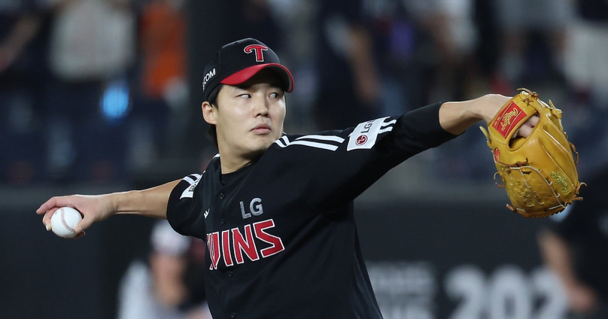 “던진다, 웃음”… 임찬규의 못 말리는 끼