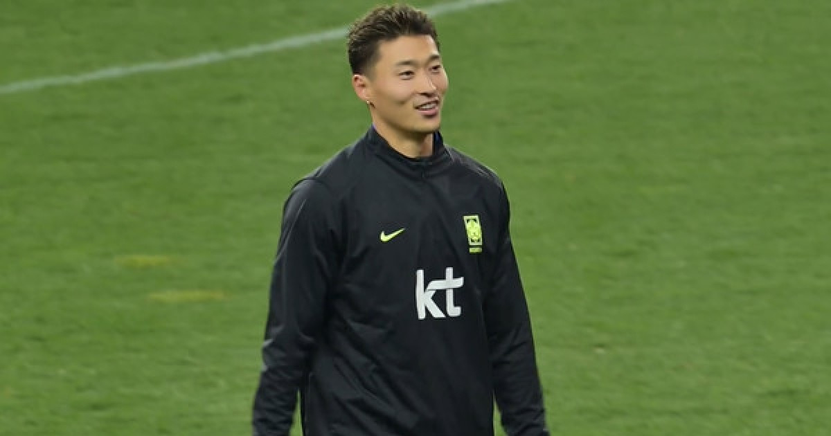 '사람은 시련보다 강하다' 조규성, 1년 8개월 만에 대표팀 훈련 [볼리비아전 훈련]