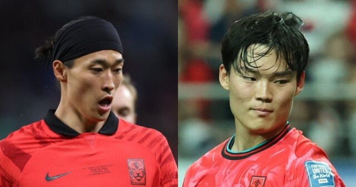 홍명보호의 '행복한 고민'...'월드컵 스타' 조규성 vs '3경기 연속골' 오현규, 최전방 놓고 경쟁 [MD현장]