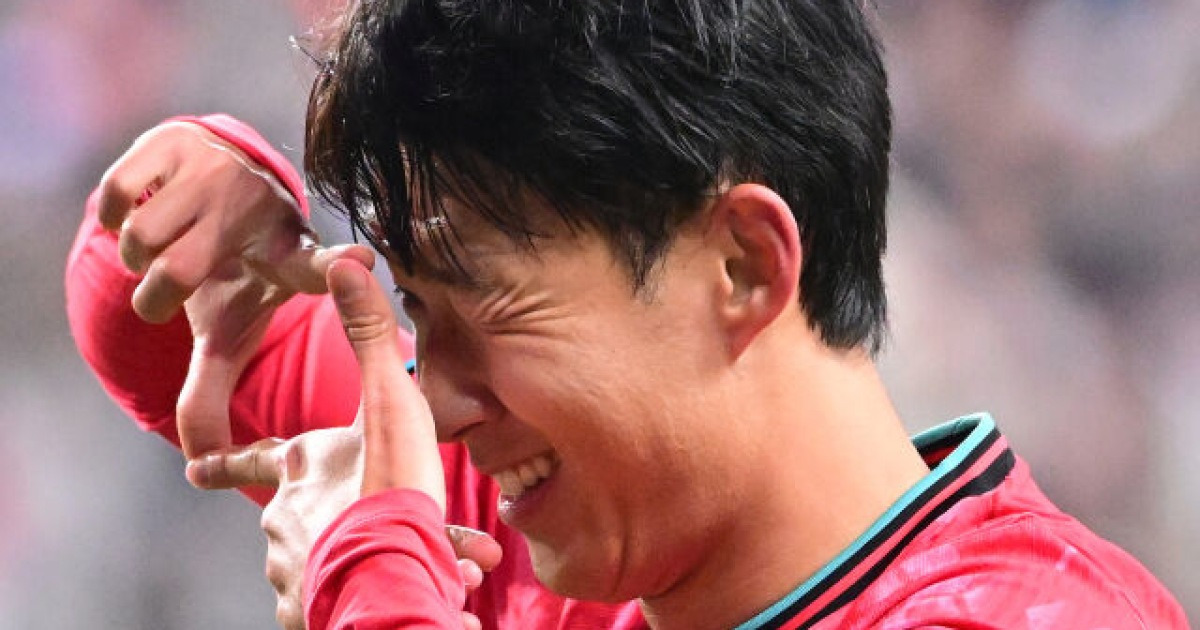 답답했던 경기에 터진 손흥민의 한 방! 후반 12분 환상 프리킥으로 선제골...홍명보호, 1-0 리드 [MD현장]