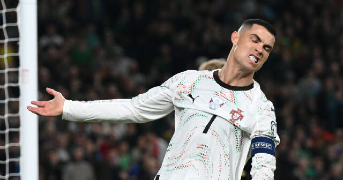 '악의적인 폭행으로 퇴장' 호날두, 포르투갈 월드컵 본선행 함께 못한다…3경기 출전 금지 언급