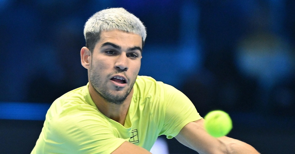 파이널스 조별리그 3전 전승, 올해 남자 테니스 연말 1위는 알카라스로 확정