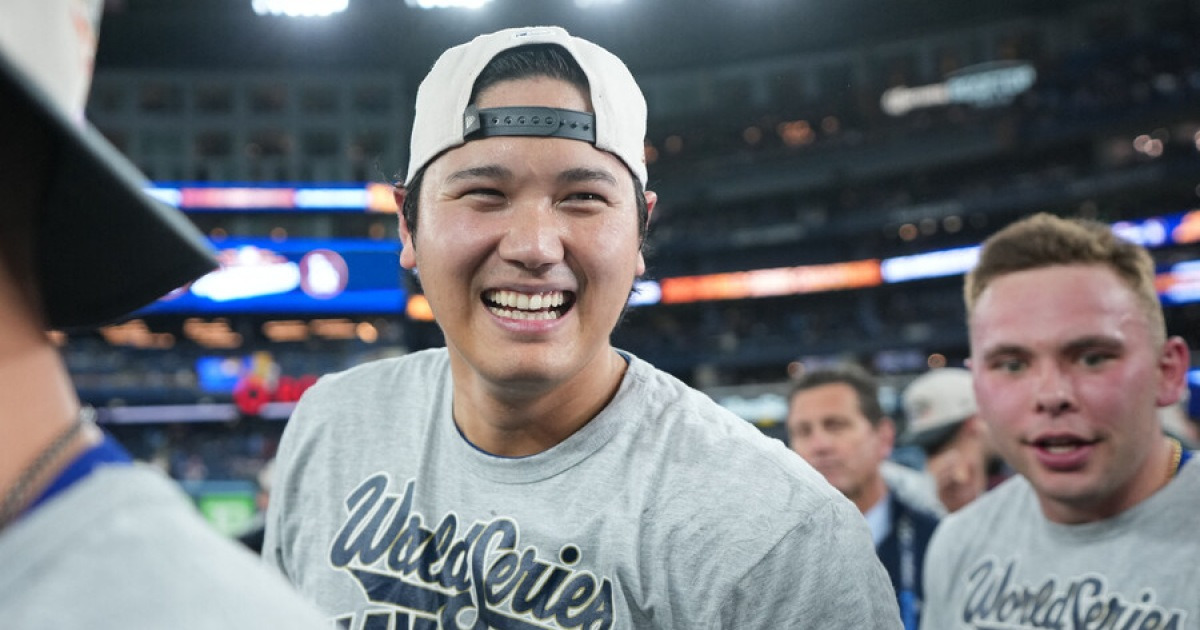 0표 또 0표, 굴욕의 'WS 우승팀' 다저스…믿을 건 오타니 'NL MVP' 수상뿐 "압도적이잖아"