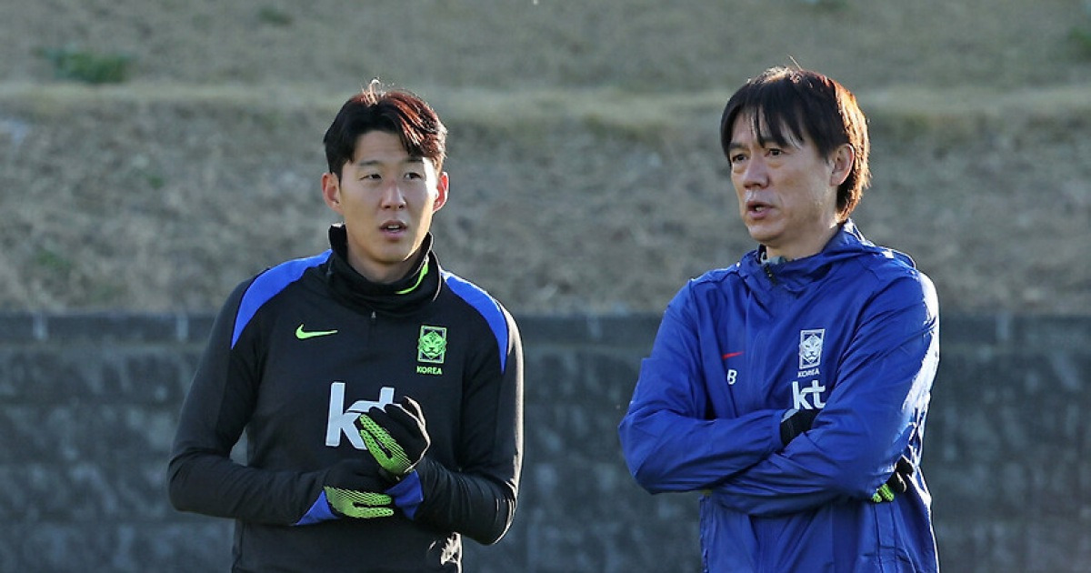 풀타임 못 뛰는 캡틴 손흥민, 왜 출전시간 줄었나...홍명보 감독 "특별한 이유 없다, 월드컵 대비한 자연스러운 선택"